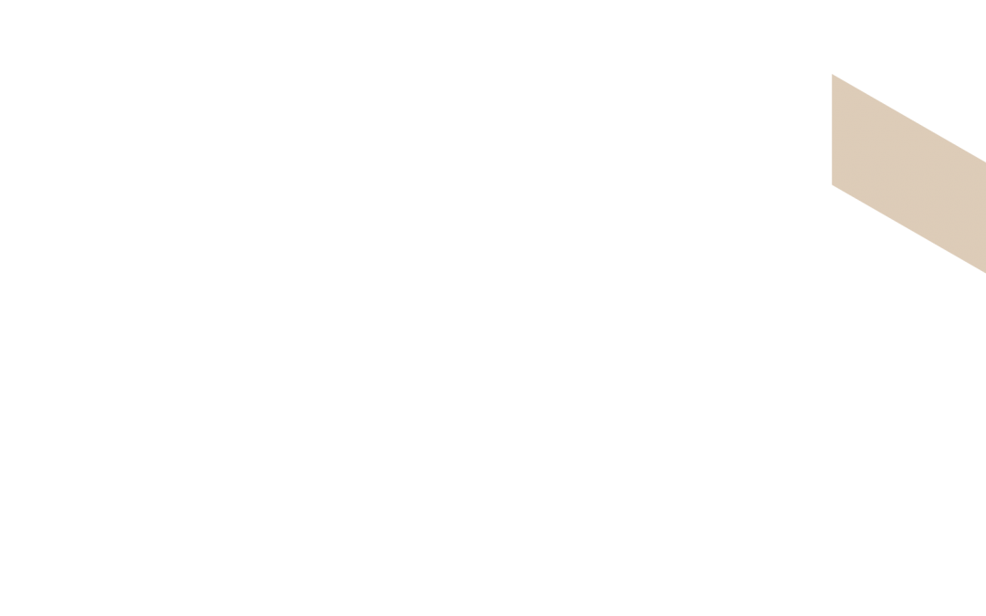 Diagonal beige band across black
