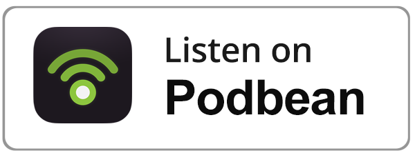 Listen on Podbean badge with logo Listen on Podbean badge with logo